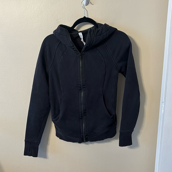 lululemon athletica Tops - Lululemon Light as Warmth Zip Front Scuba Hoodie